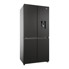 Haier frigorífico americano con dispensador MultiDoor Cube 83 Series 7 - HCR7818DWPT - Negro pizarra
